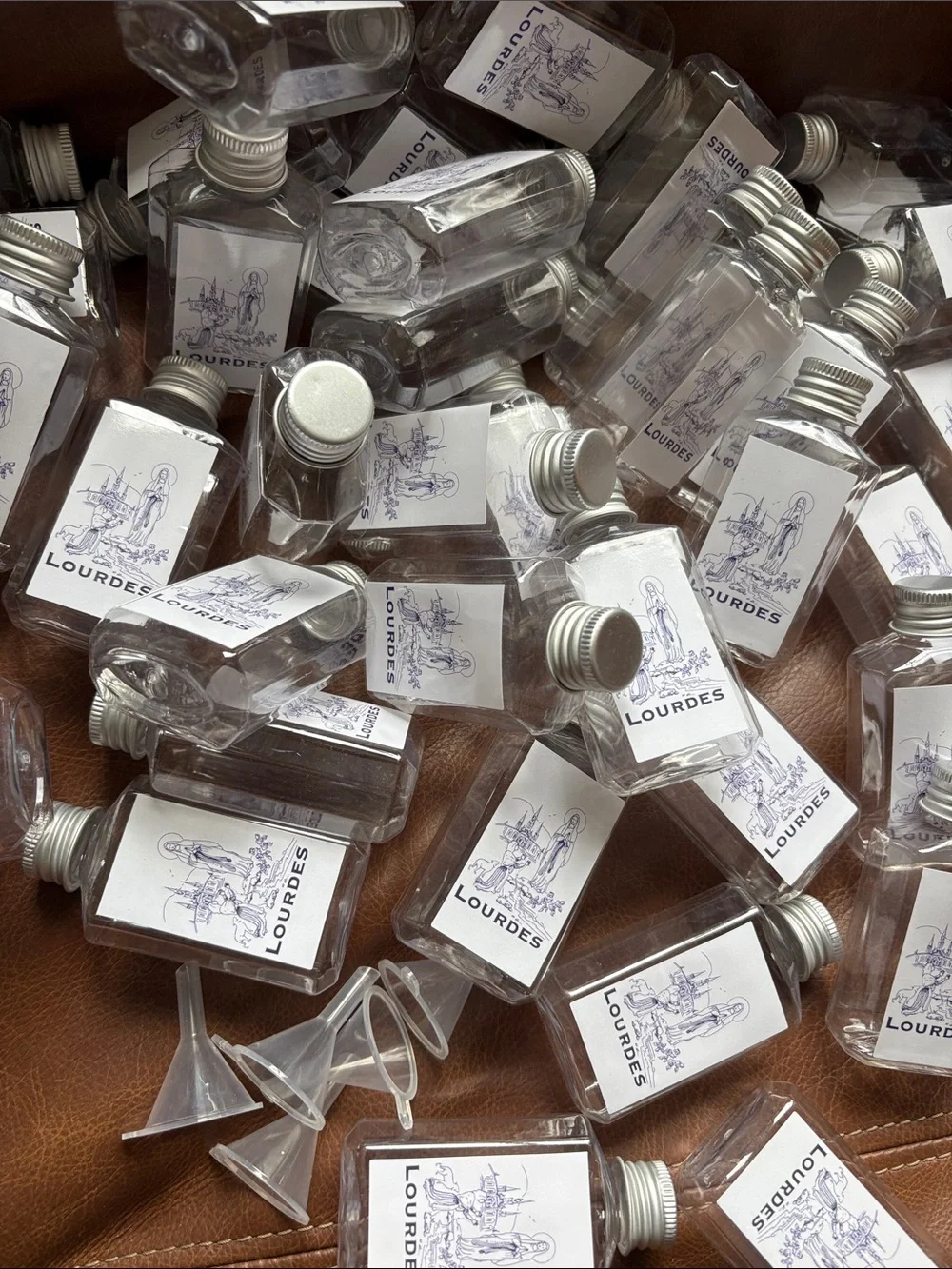 50 Pcs Holy Water Bottles Communion